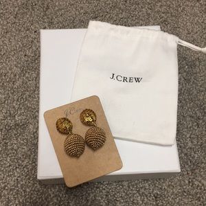 J Crew Earrings. Gold